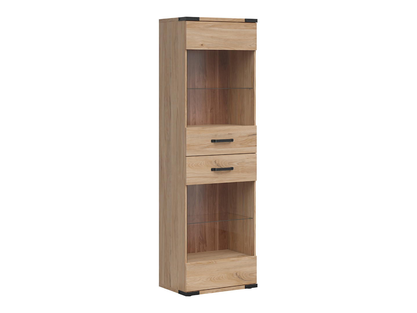 Witryna Lara 60 cm z 2 drzwiami jesion belarus