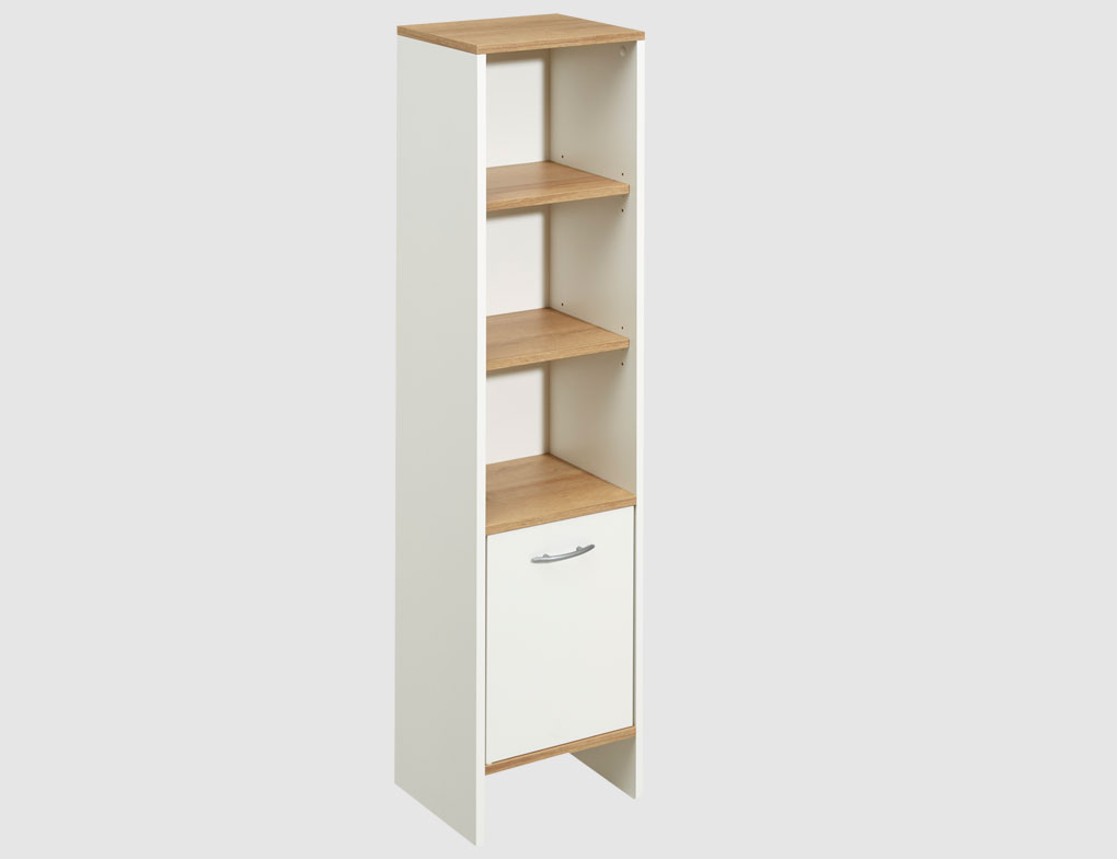 Midischrank Sina eiche/weiß