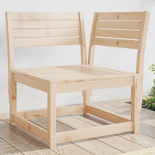 Canapé d'angle de jardin 73x73x78cm bois pin massif vidaXL