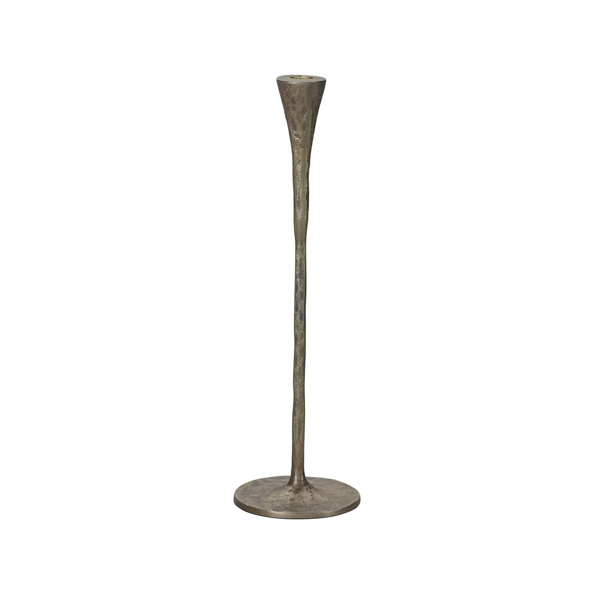 House Doctor - Stada Kerzenständer, H 42,5 x Ø 12,5 cm, Antikes Messing