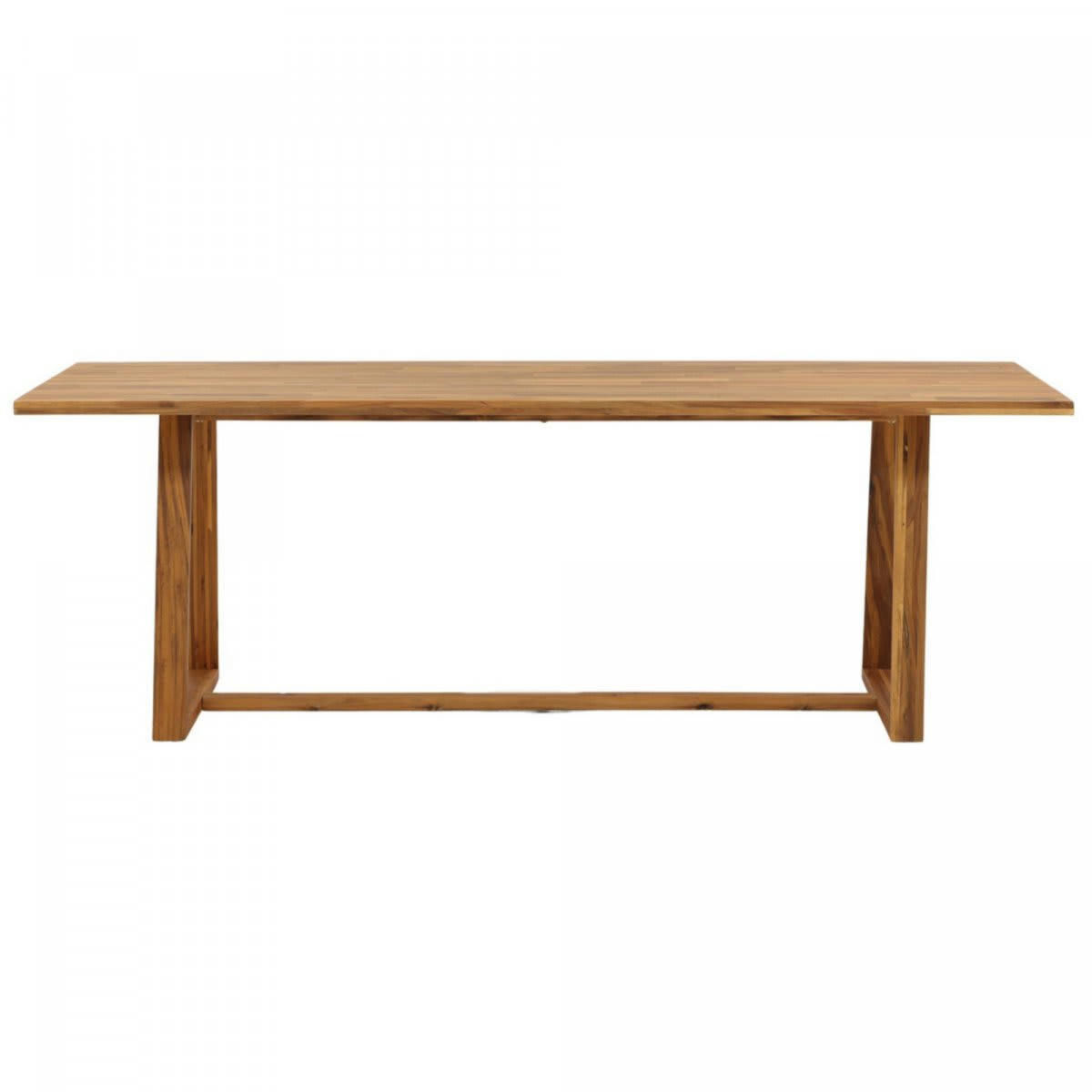 CHEPEN - Table de jardin 220x100cm en bois massif