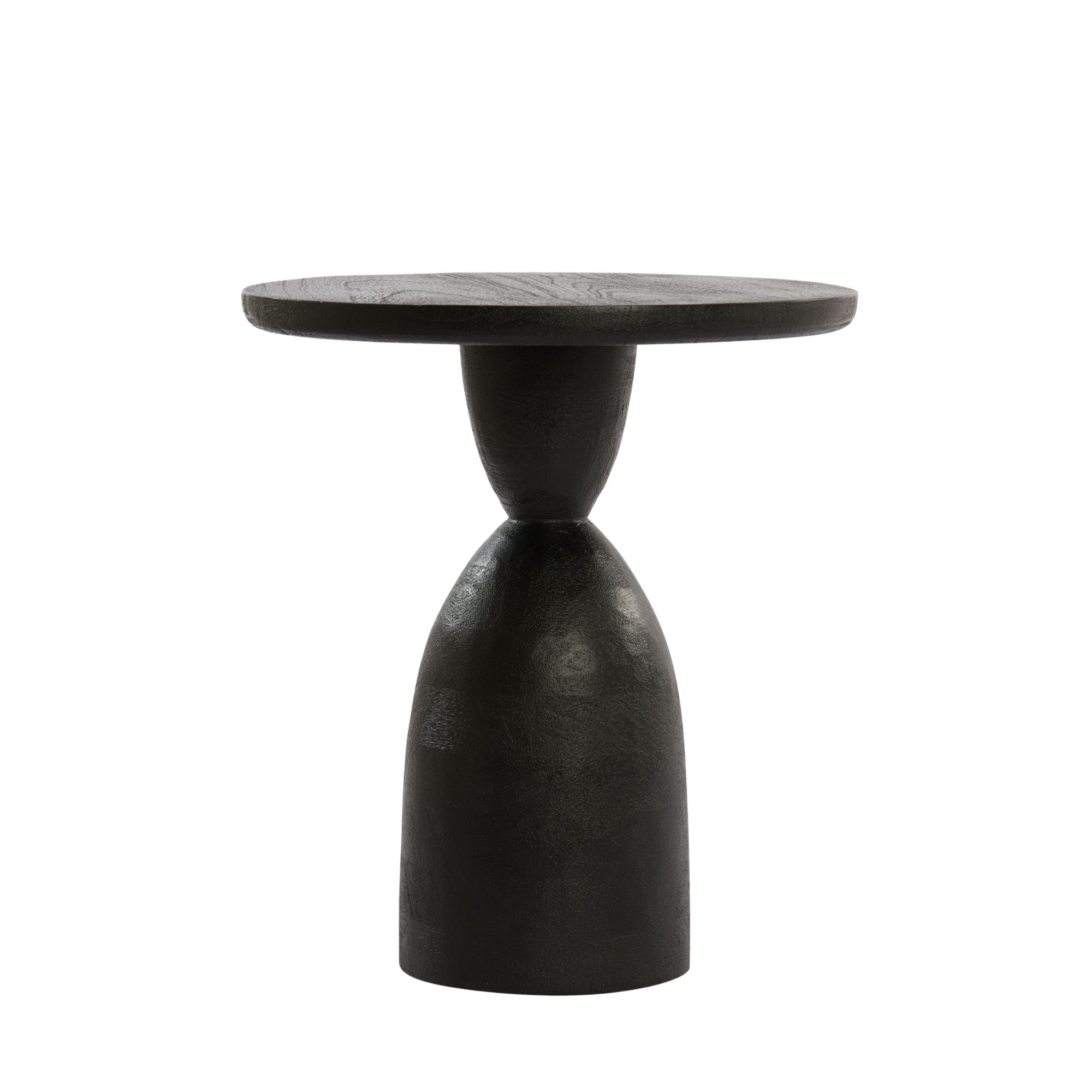 Light & Living bijzettafel Torir - zwart - Ø40cm
