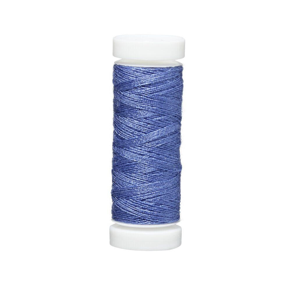 Fil à coudre bleu 100m