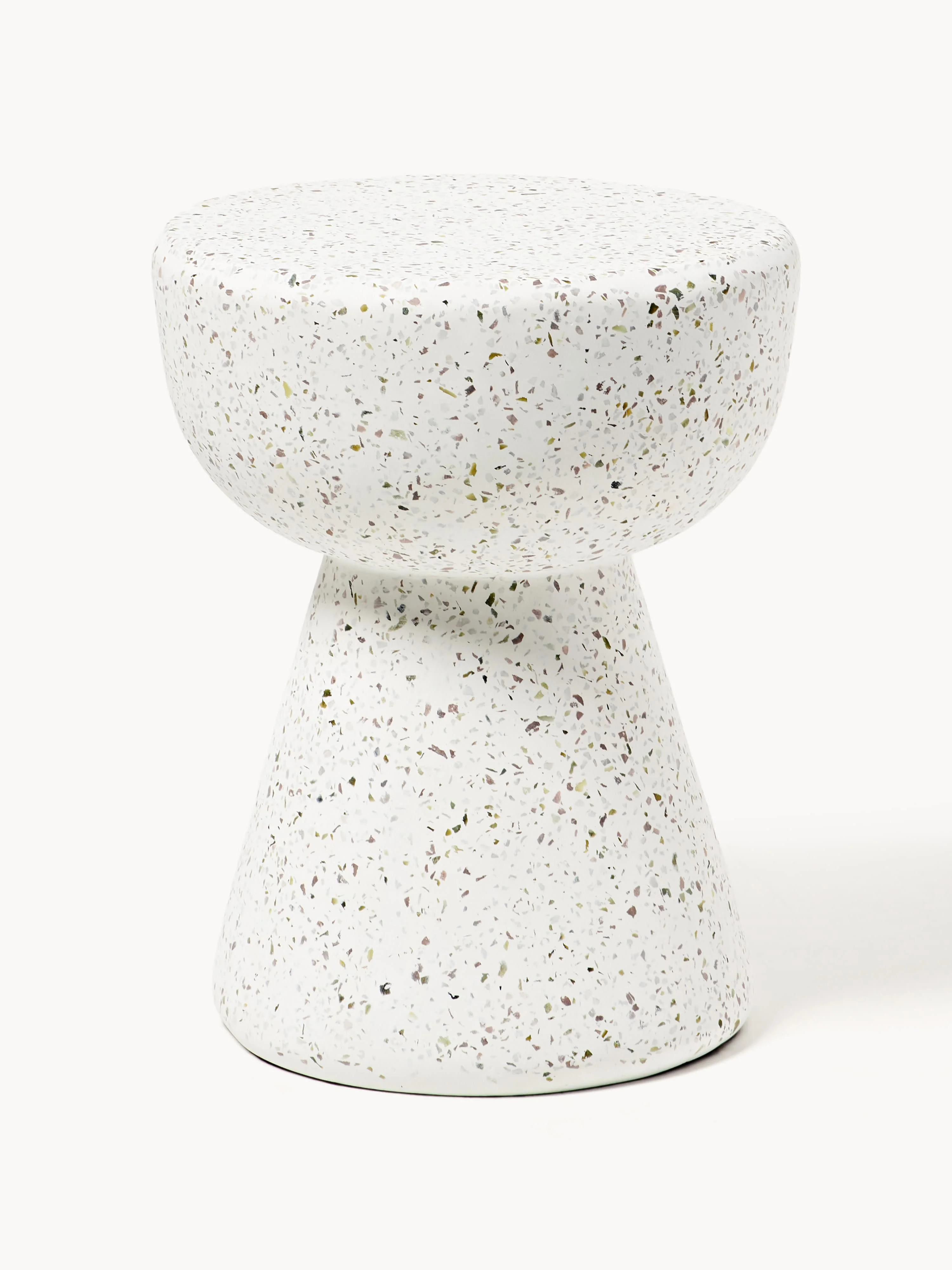 Beistelltisch Lars mit Terrazzo-Muster