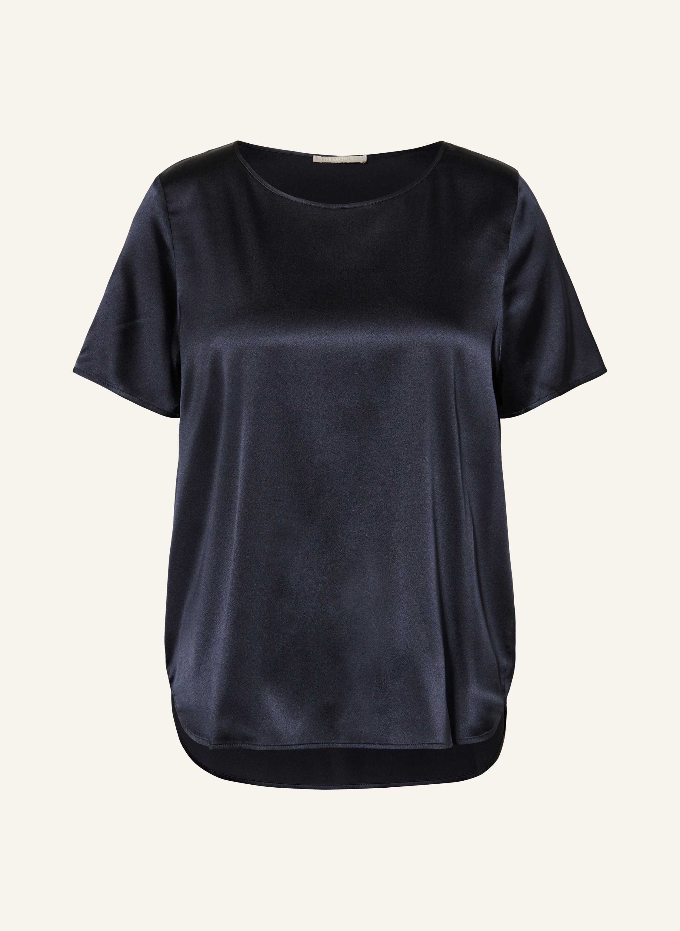 (THE MERCER) N.Y. Blusentop aus Seide