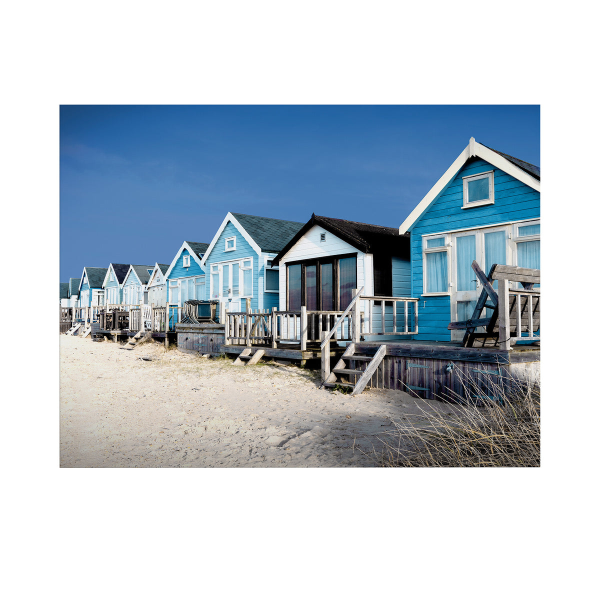 Art for the Home Buitencanvas Strandhuizen