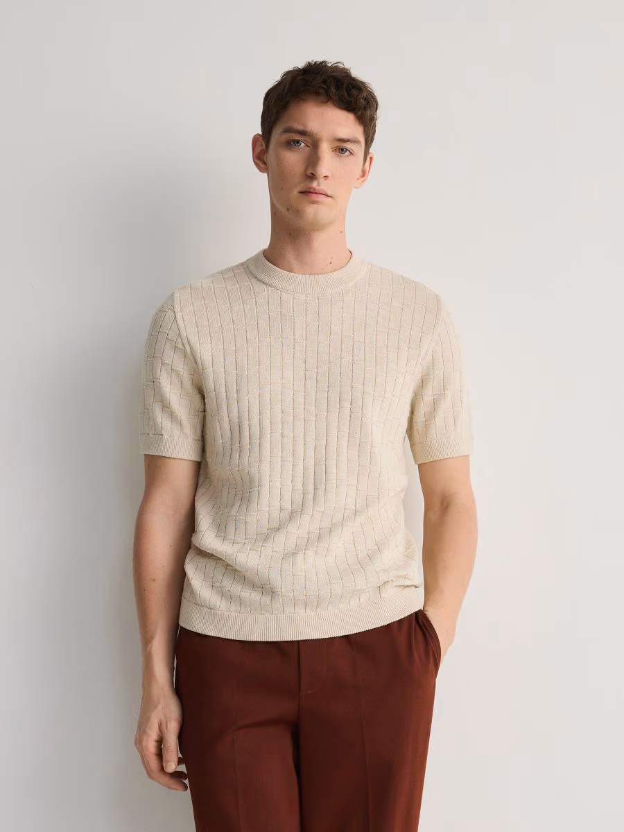 Jumper In Textured Knit
