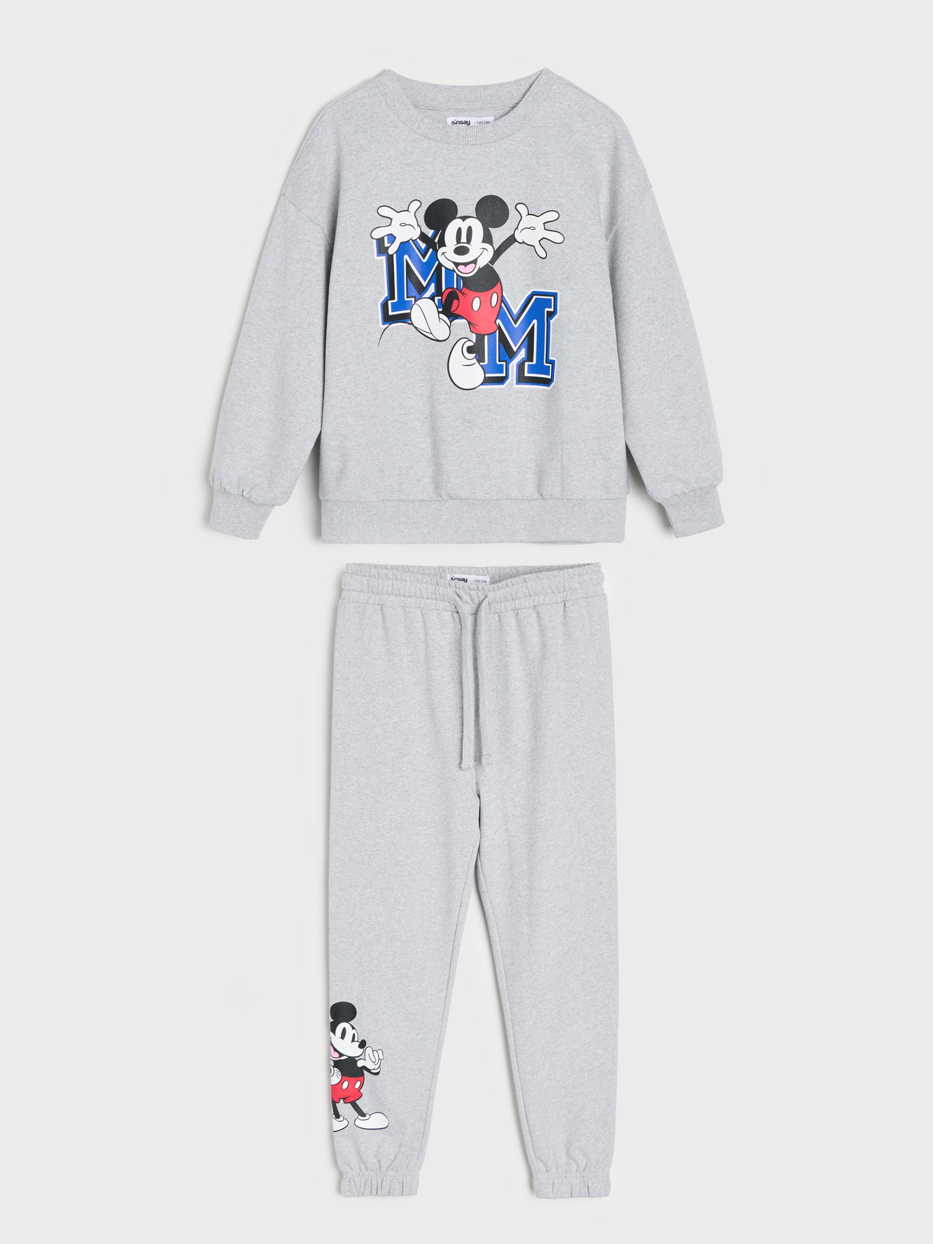 Komplet: bluza i spodnie z dzianiny terry Mickey Mouse