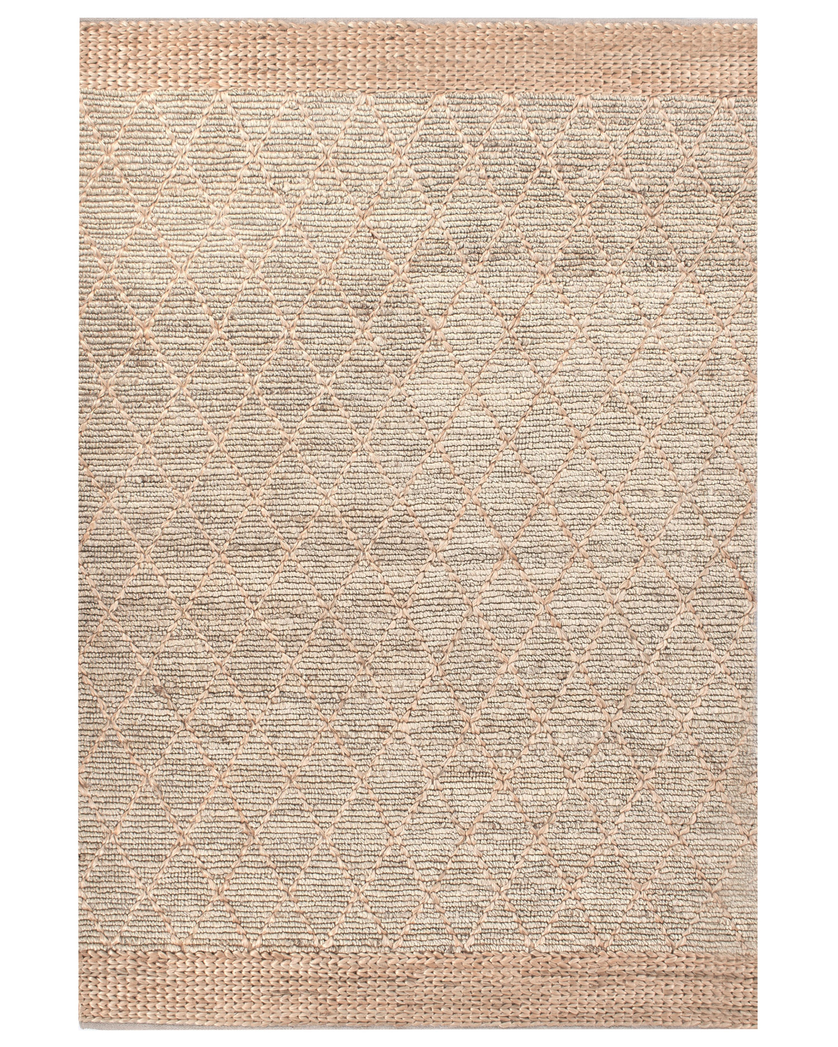 Dywan prostokątny juta 200 x 300 cm zielony