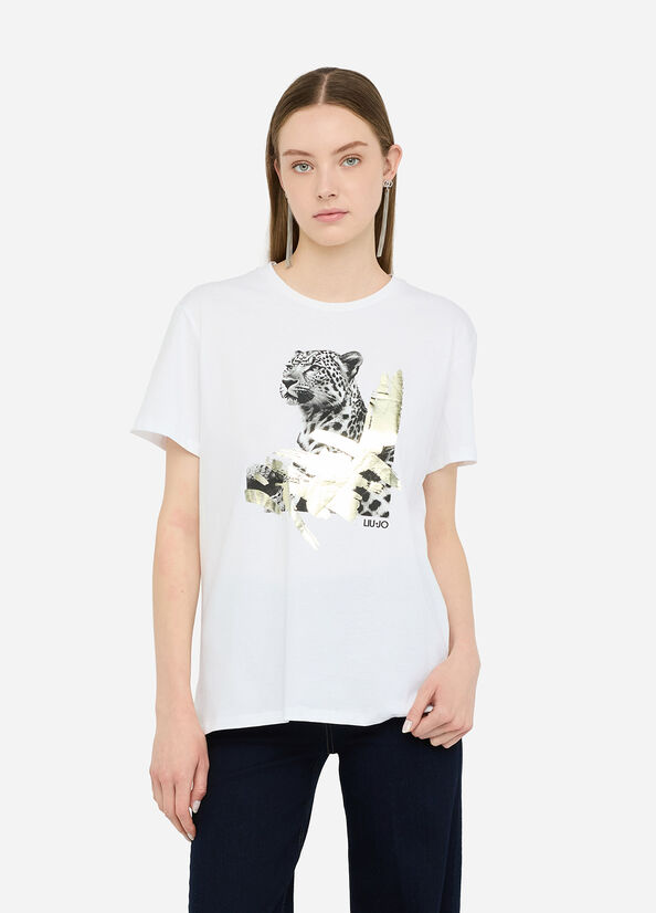 T-shirt con stampa