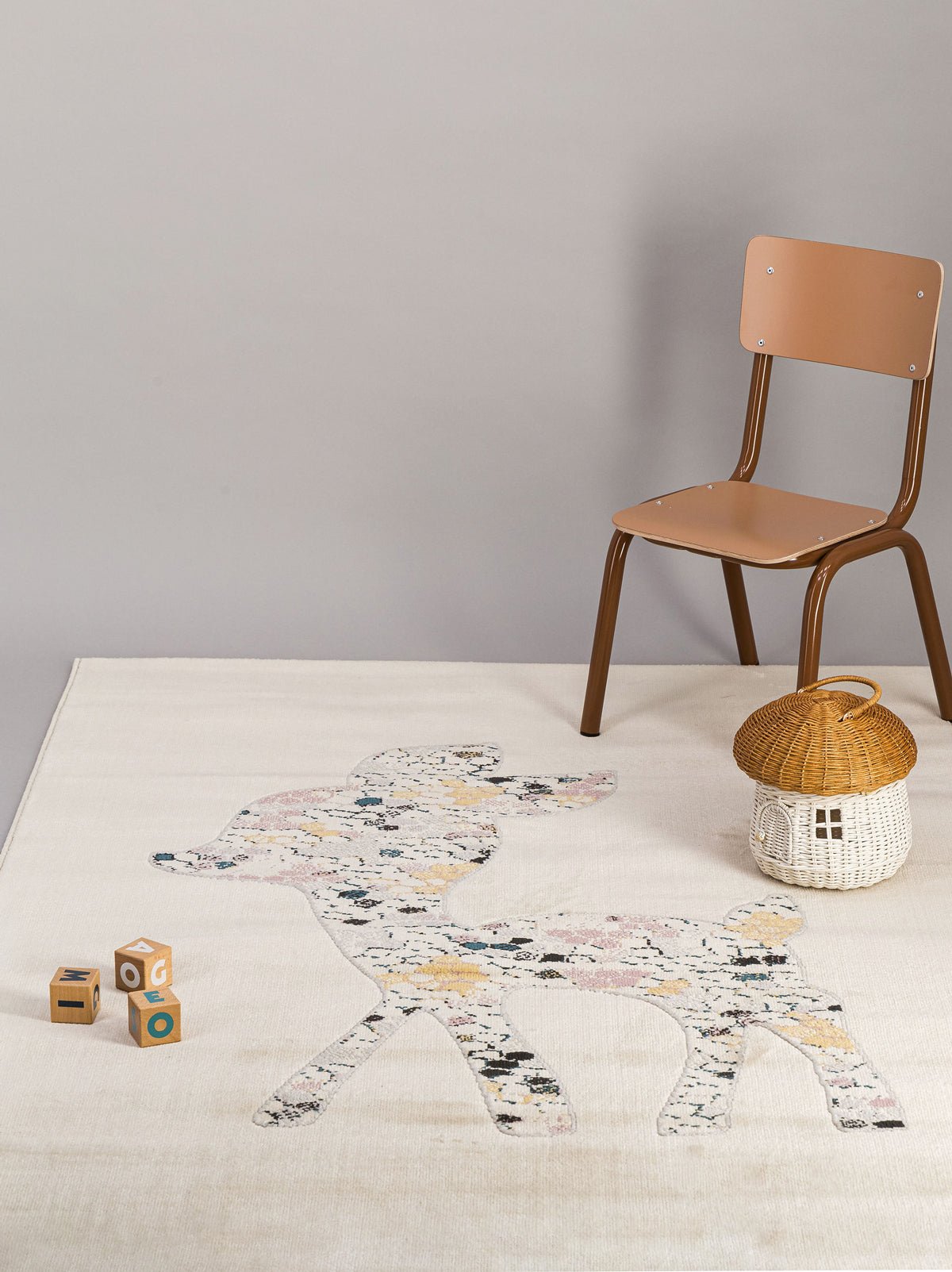 AFK Living vloerkleed Fawn - zeer zacht - veelkleurig