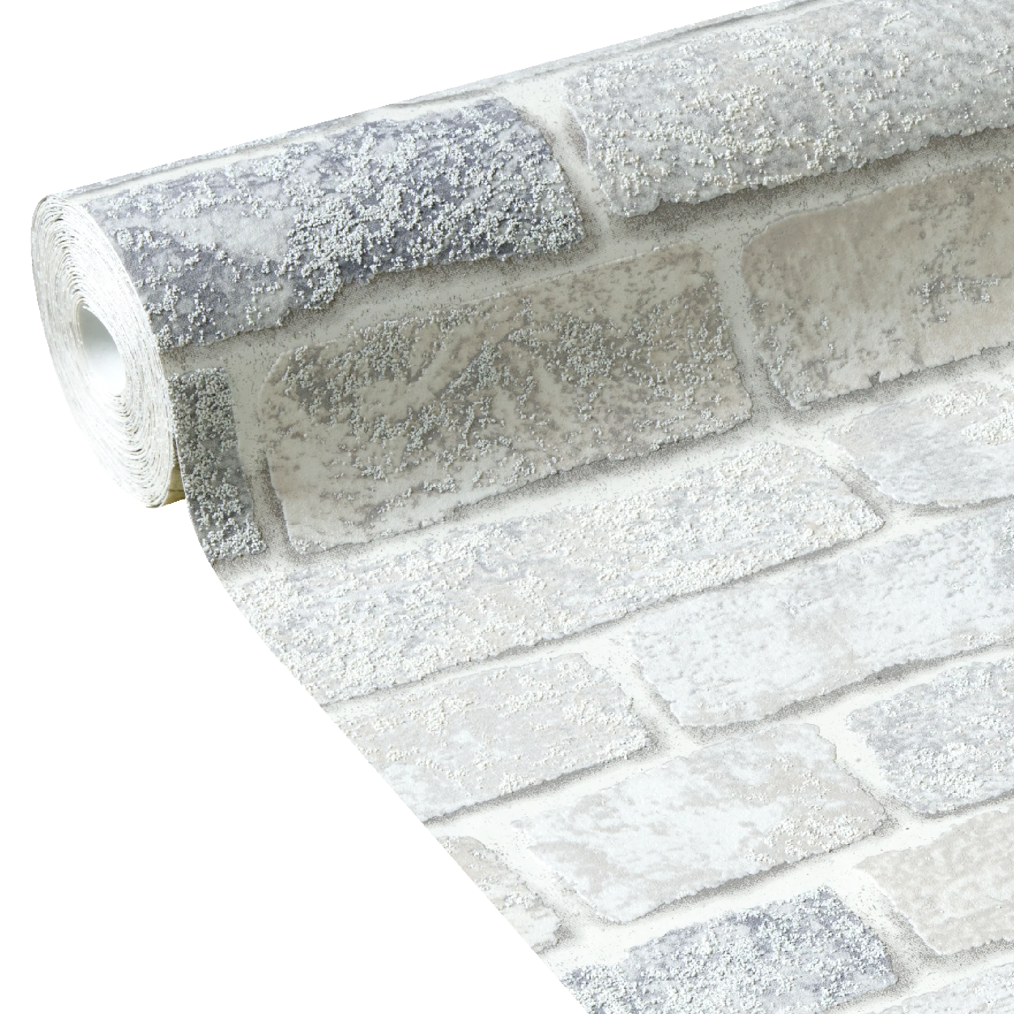 Papier peint intissé ATLANTA coloris gris perle