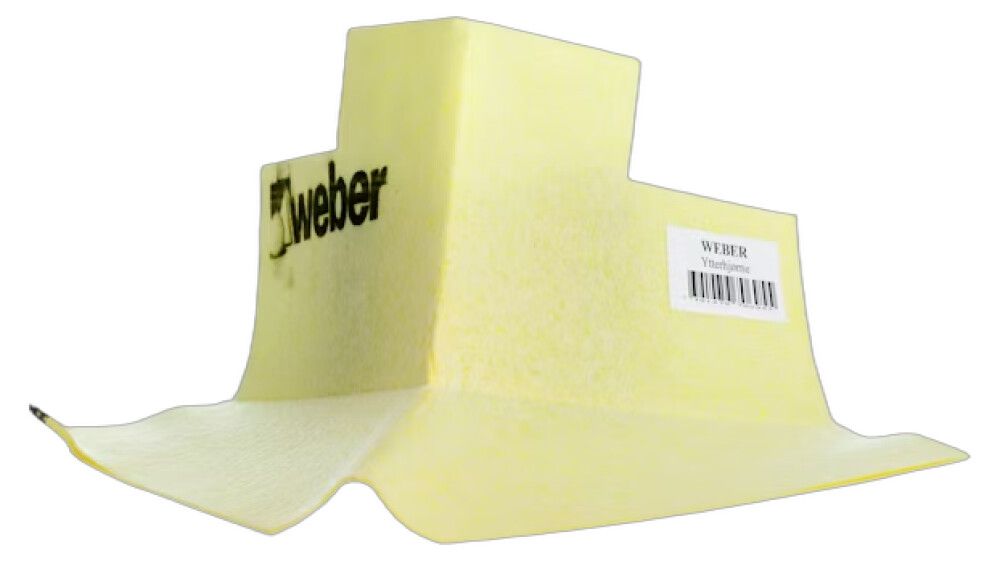 YTTERHJØRNE WEBER SAINT-GOBAIN MEMBRAN 0.25 M 0.18 M
