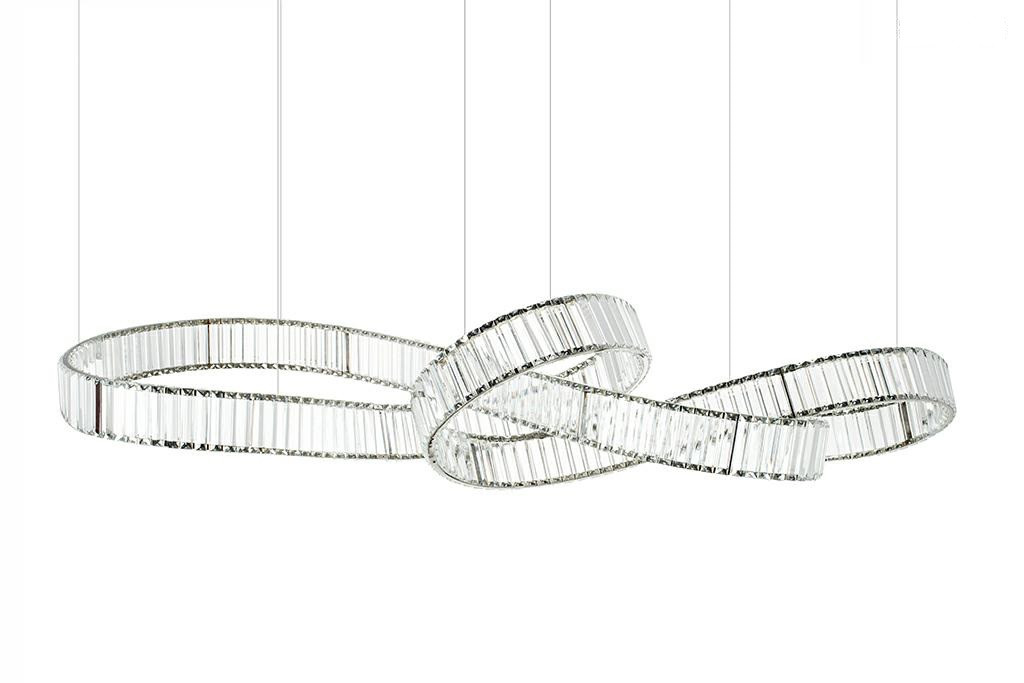 MOOSEE lampa wisząca WAVE 160B chrom