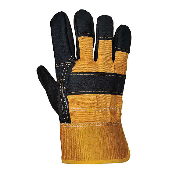 Gants Docker cuir Portwest A200 Jaune 10