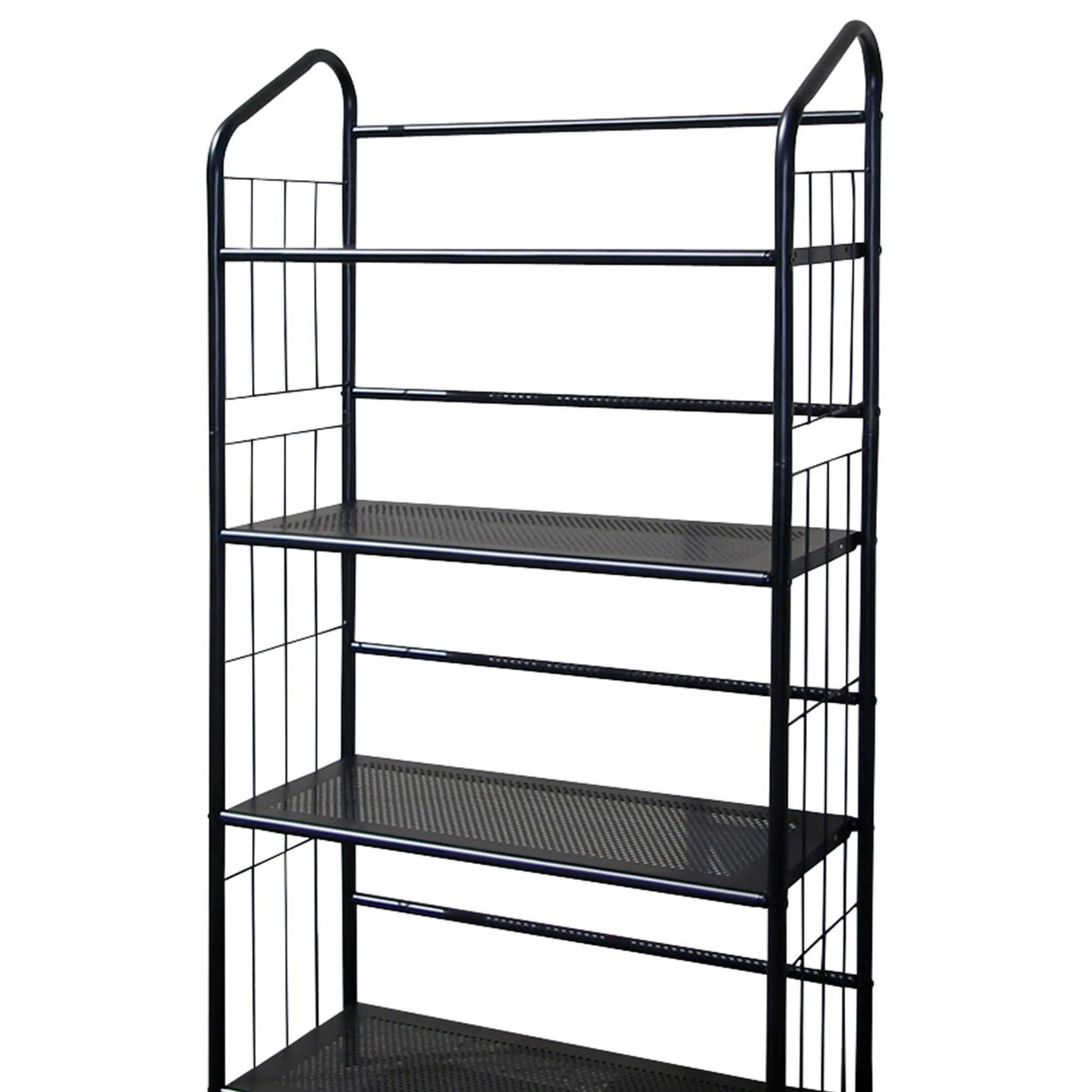49 Tall 4-Tier Metal Standing Book Shelf