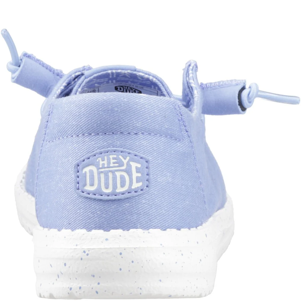 HEYDUDE Wendy Stretch Canvas Slip on Shoe