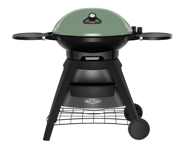 BeefEater BIGG BUGG 2 burner BBQ with Trolley - Eucalyptus Green