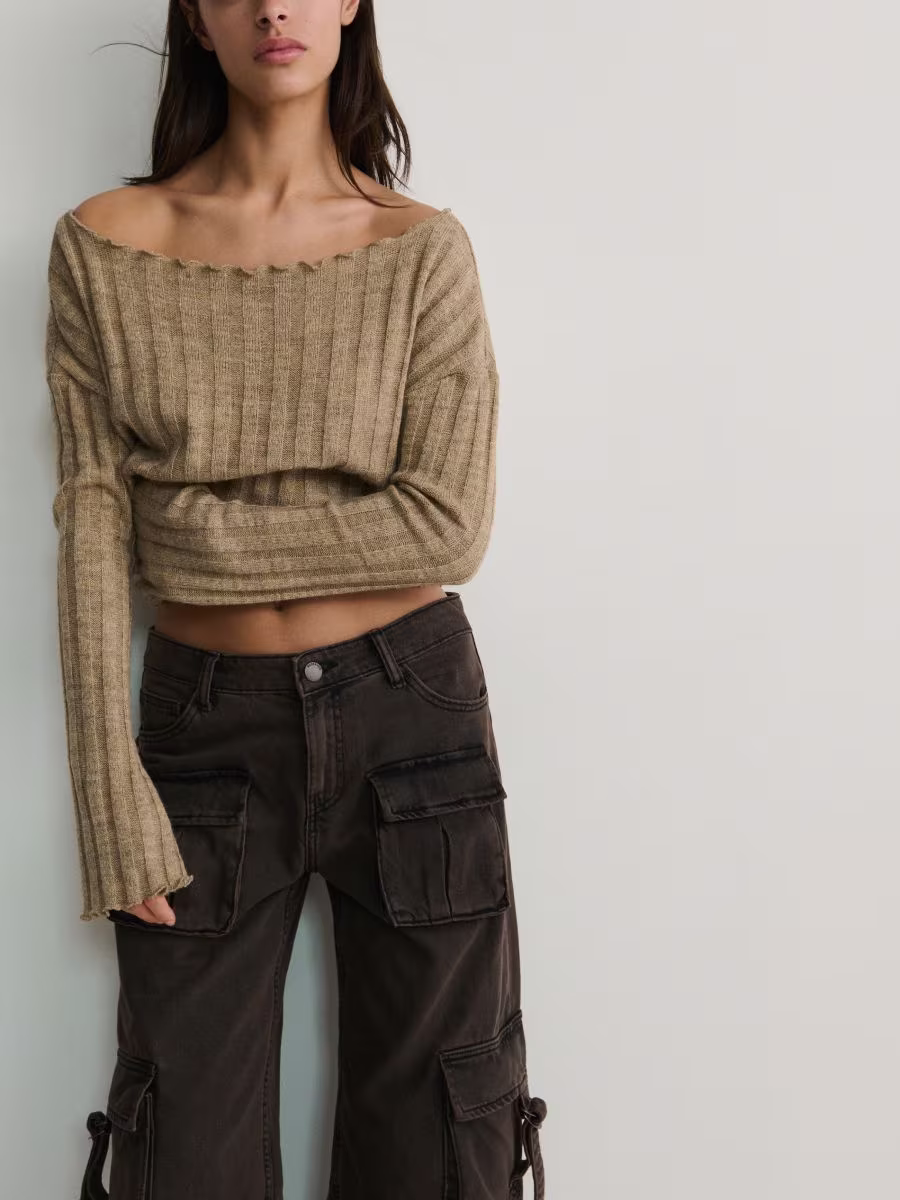 Jeans With Cargo Pockets