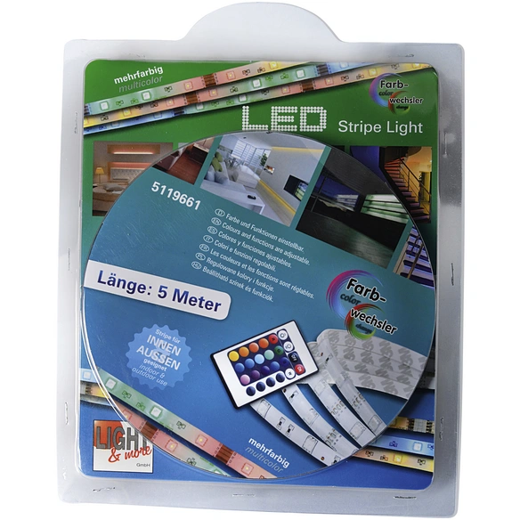 LED-Stripe »Stripe«, IP20, RGB (mehrfarbig),dimmbar , 500 cm