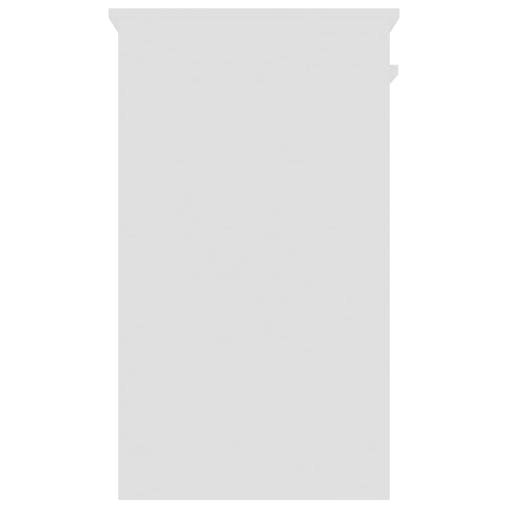 NNEVL Desk White 90x45x76 cm Chipboard