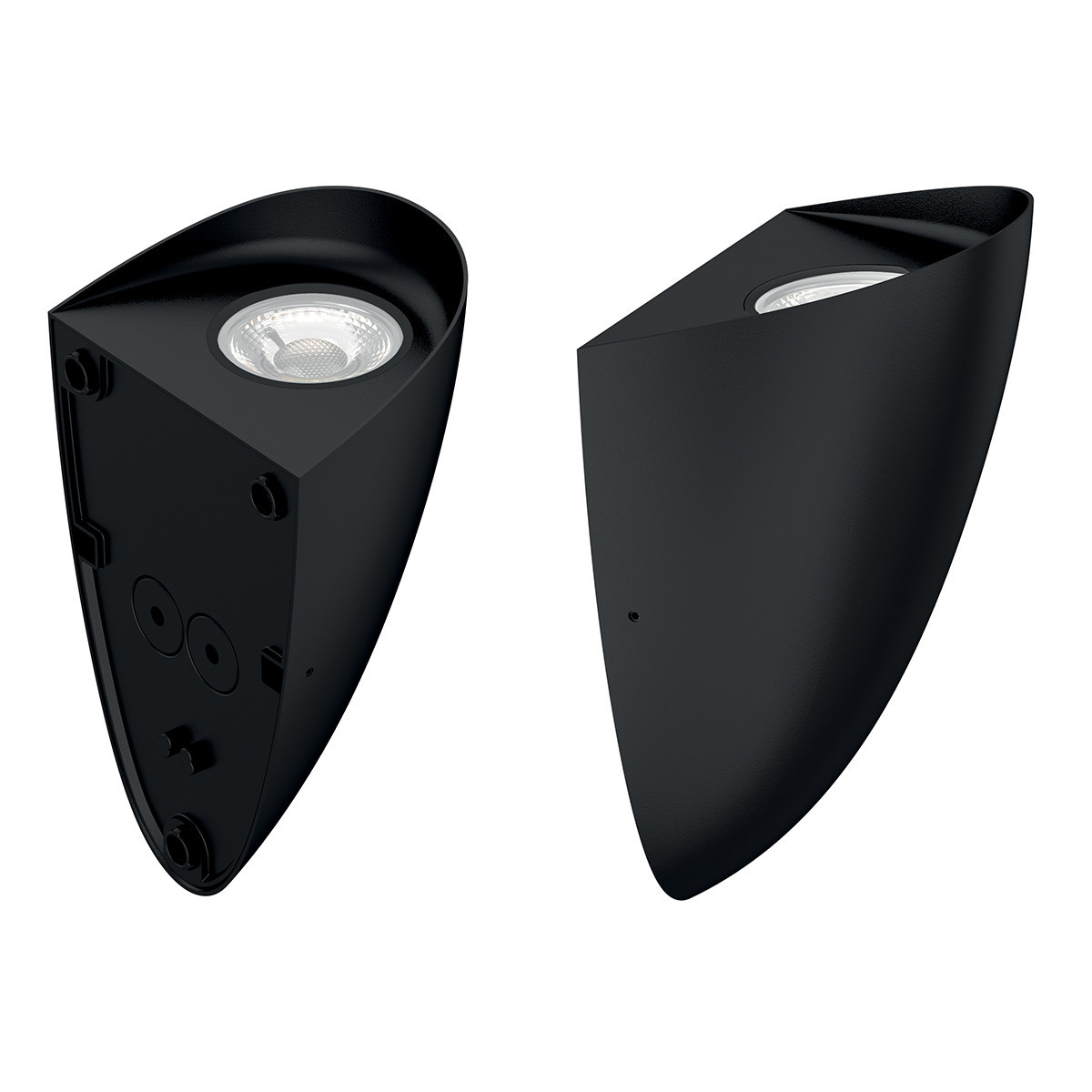 Kinkiet zewnętrzny Vendela 3000K czarny LED 1x8W 680lm IP65 Elstead