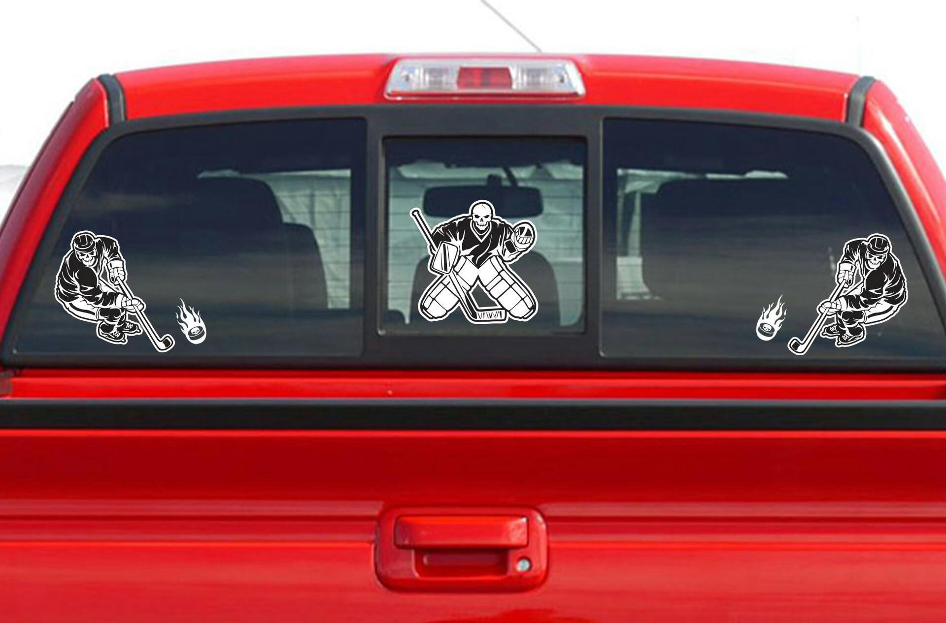 Hockey Skulls Decal Pack