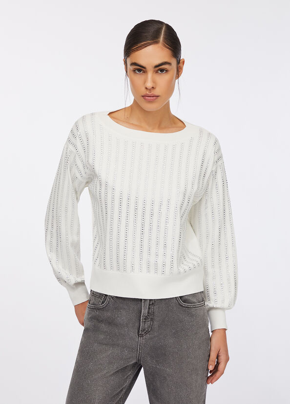 Maglia con strass