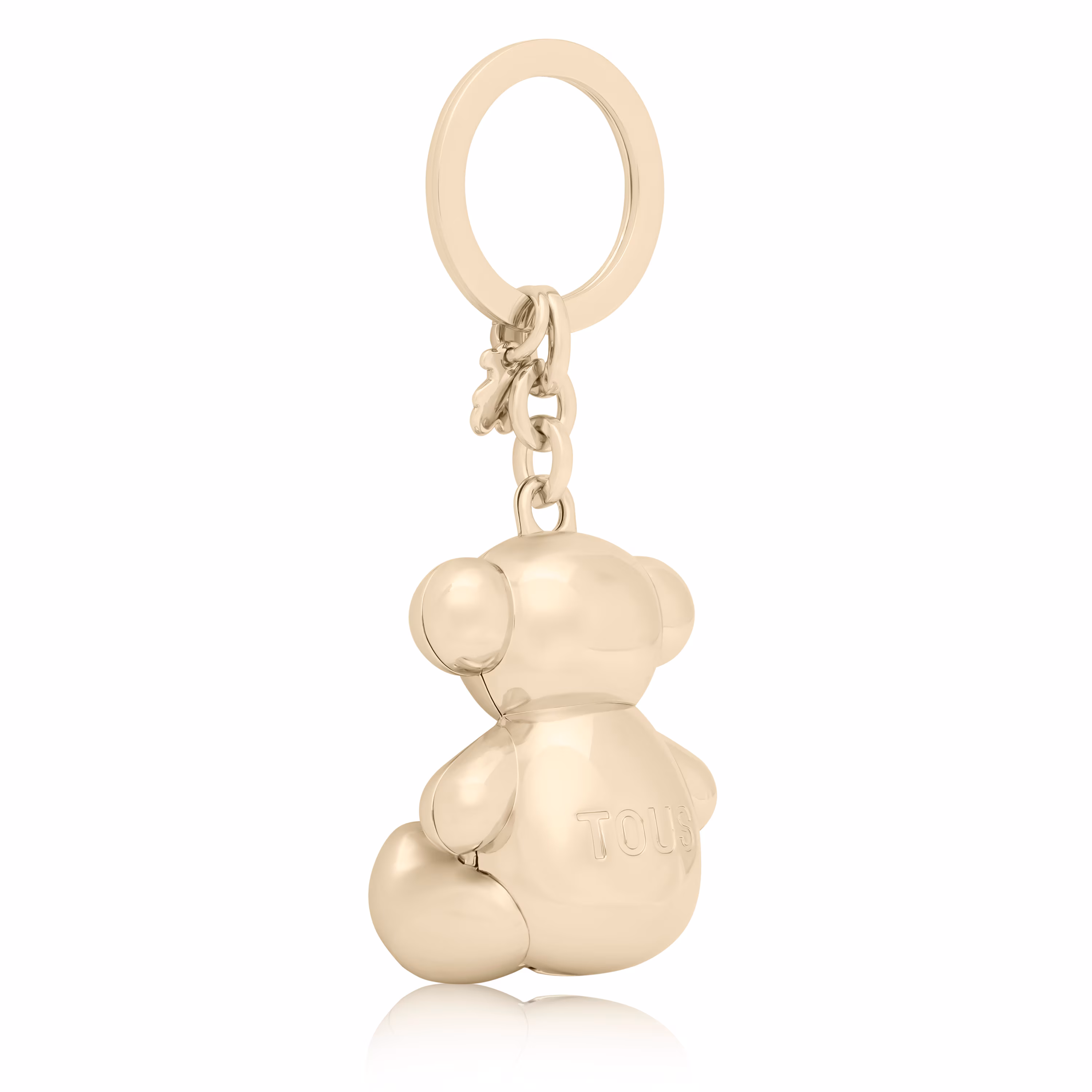 Llavero oso dorado Metal Bold Bear