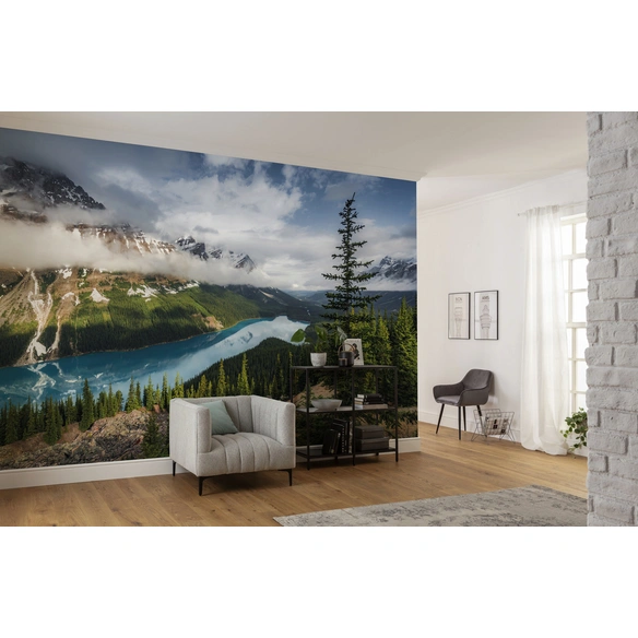 Vliestapete »Wonderland Canada«, Breite 450 cm, seidenmatt