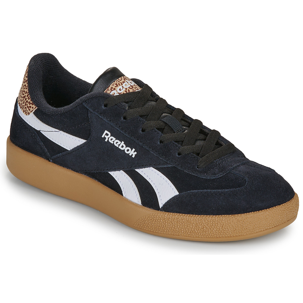 Reebok Classic - REEBOK SMASH EDGE - Black / Leopard