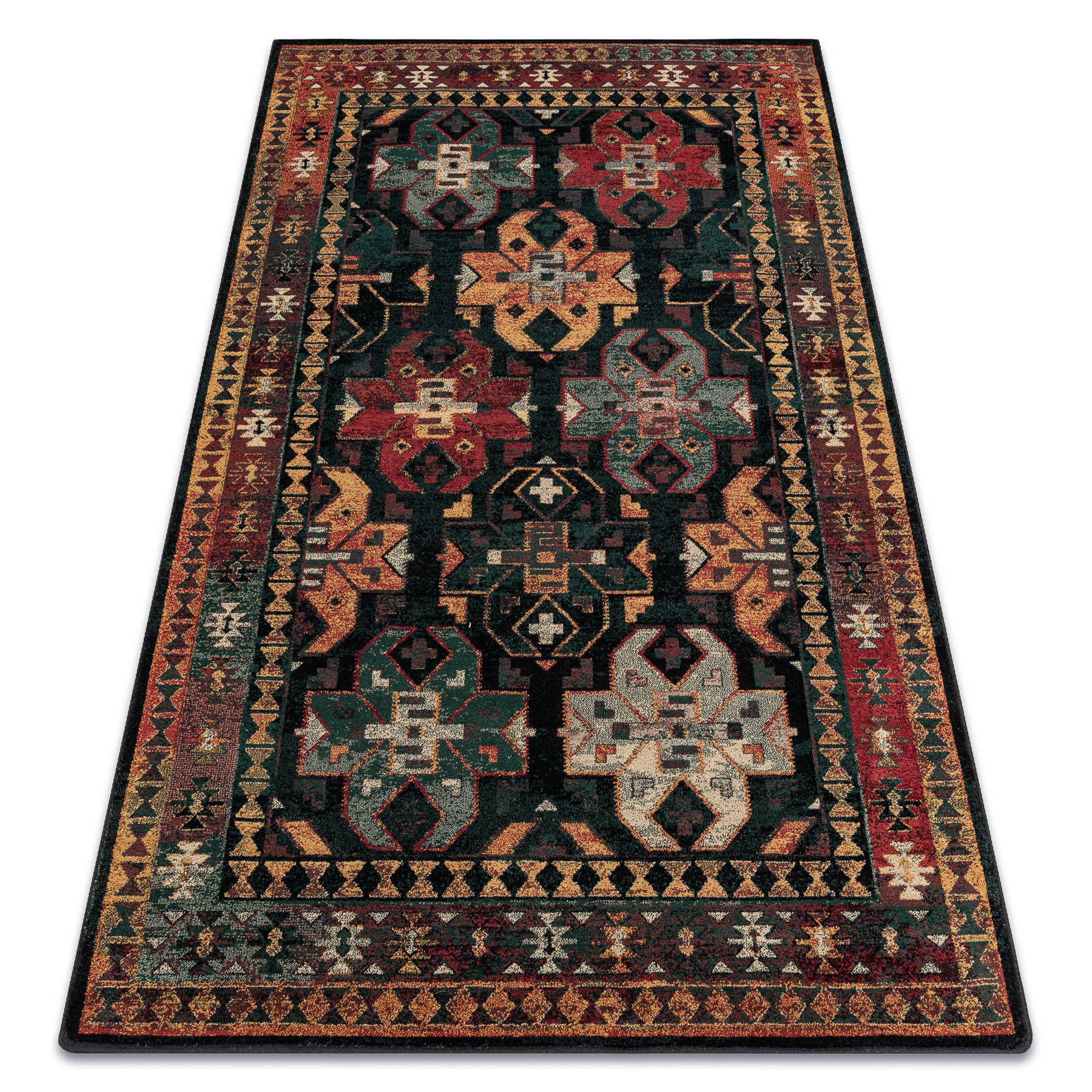 Dywan wełniany OMEGA ROHAN orientalny navy 135x200 cm