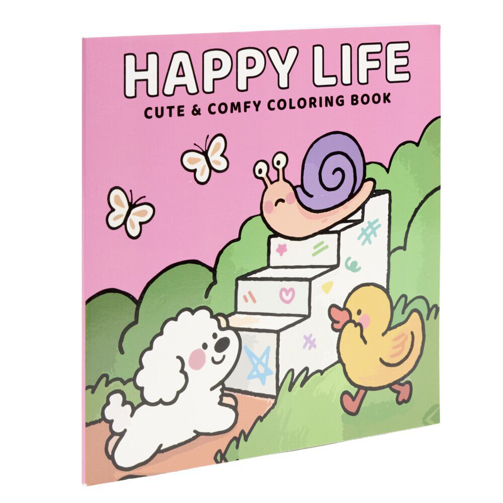 Cahier de coloriage 24 pages papier enfant multicolore 20,5x20,5cm