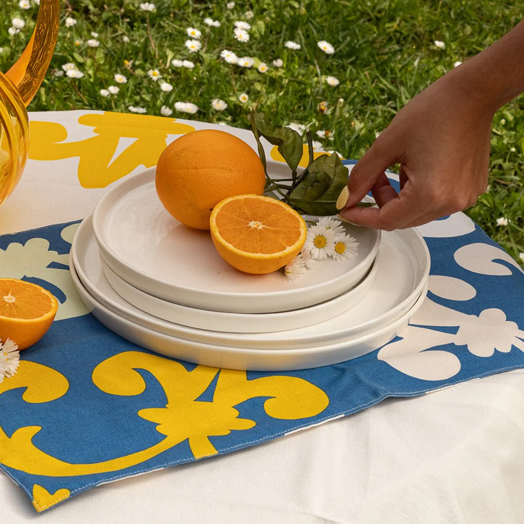 Prato de Sobremesa 21 cm BRIGHT WHITE