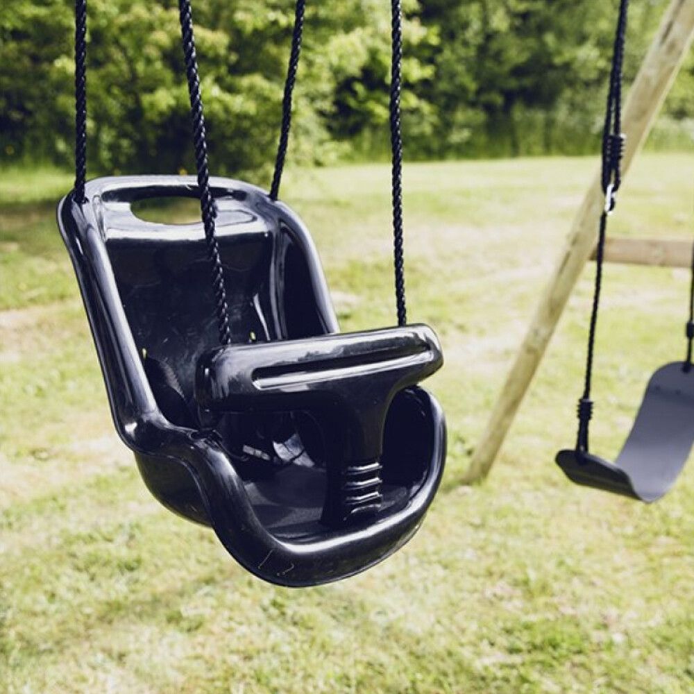 BABYHUSKE NORDIC PLAY SVART