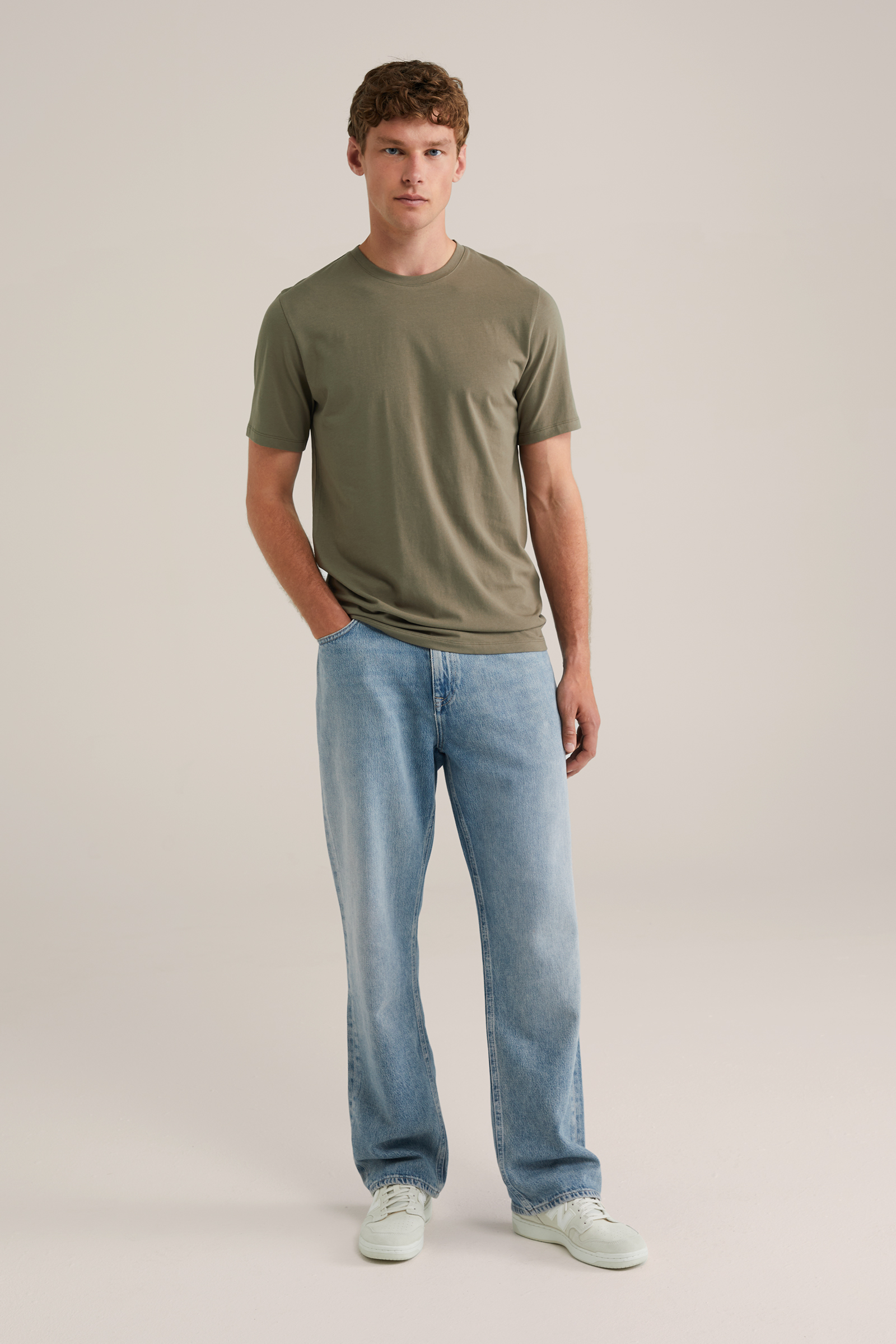 Heren Slim fit T-shirt