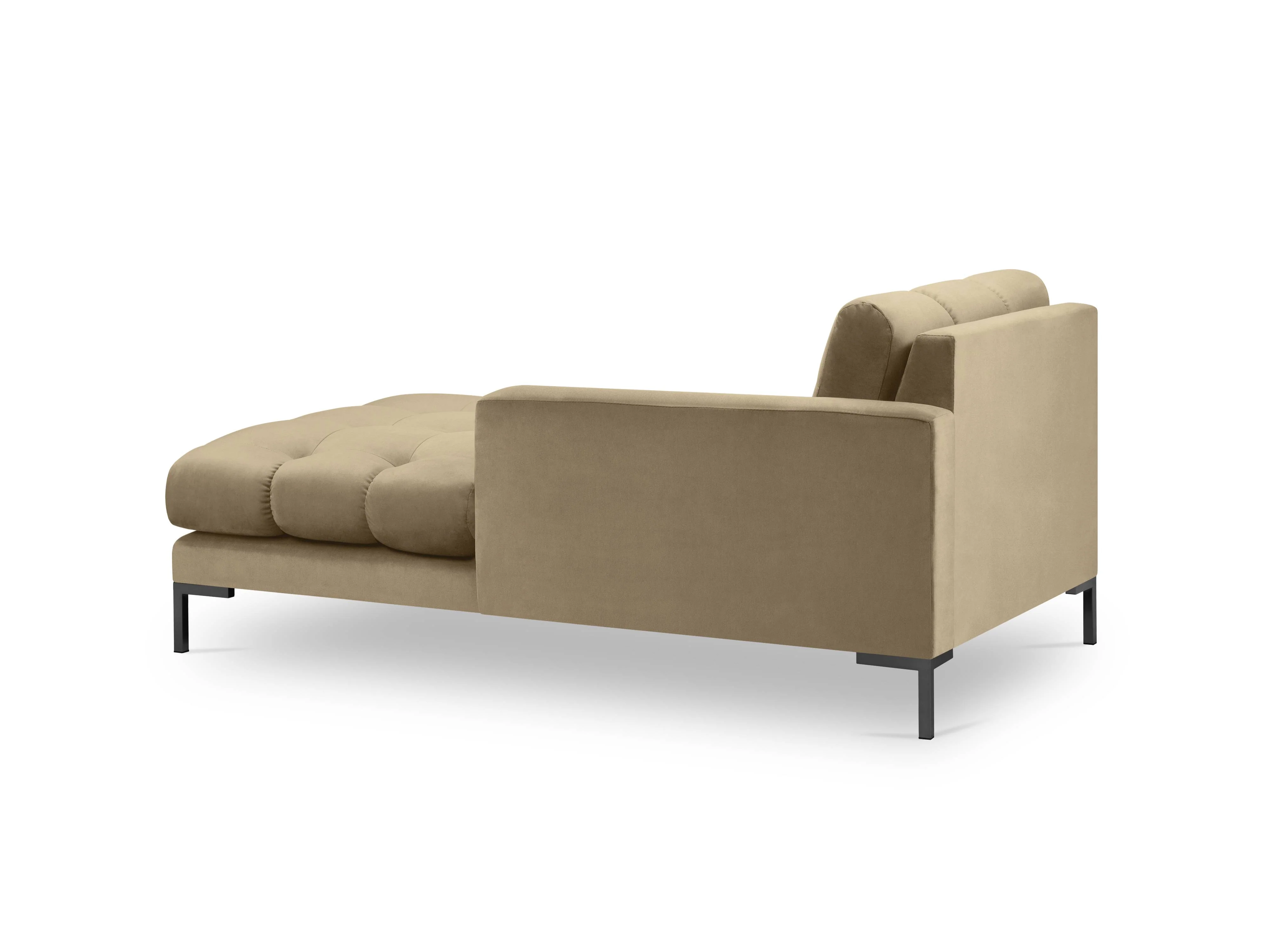 Chaise longue Bali rechts velvet