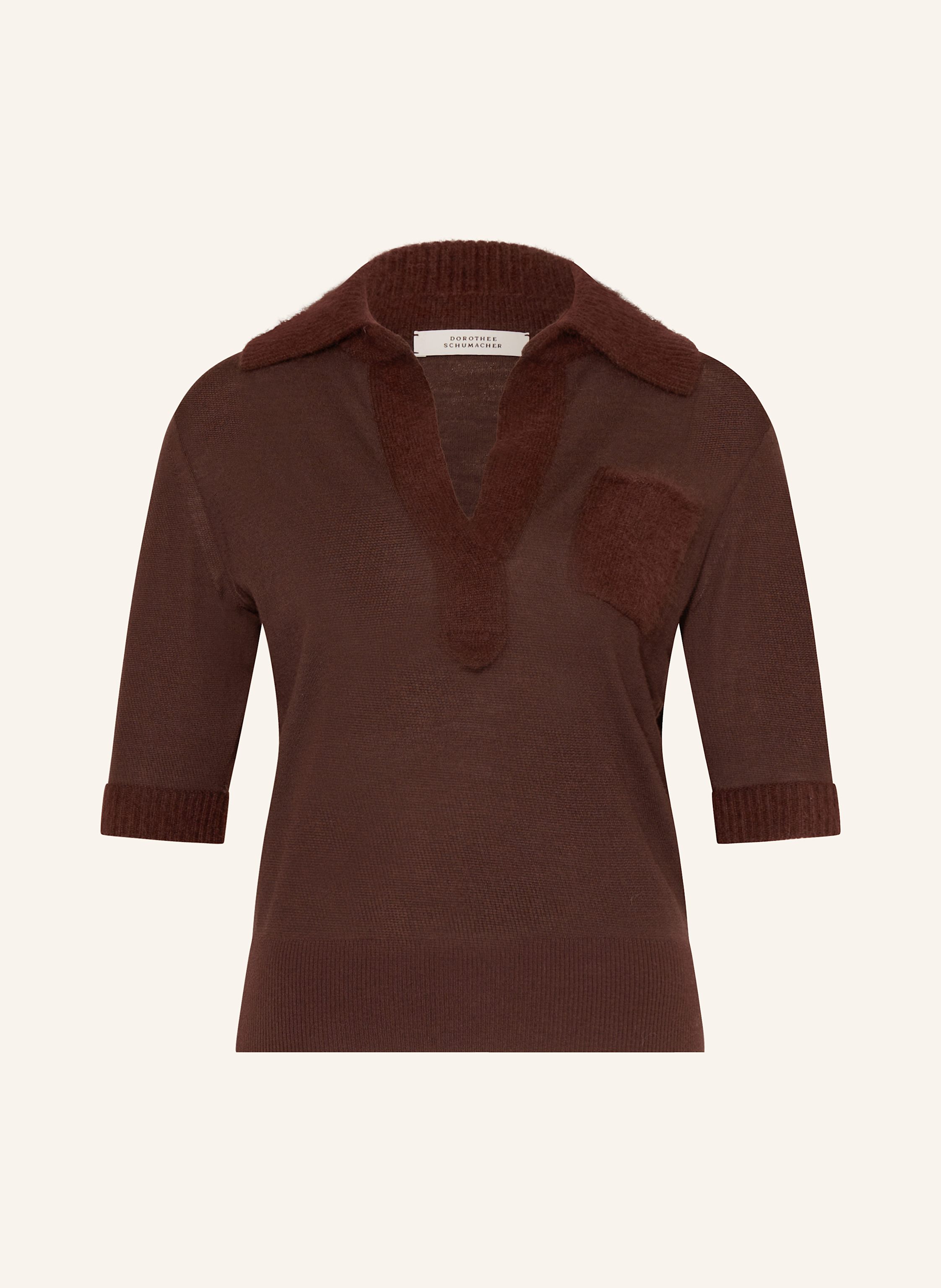DOROTHEE SCHUMACHER Strickshirt MERINO ROMANCE aus Cashmere