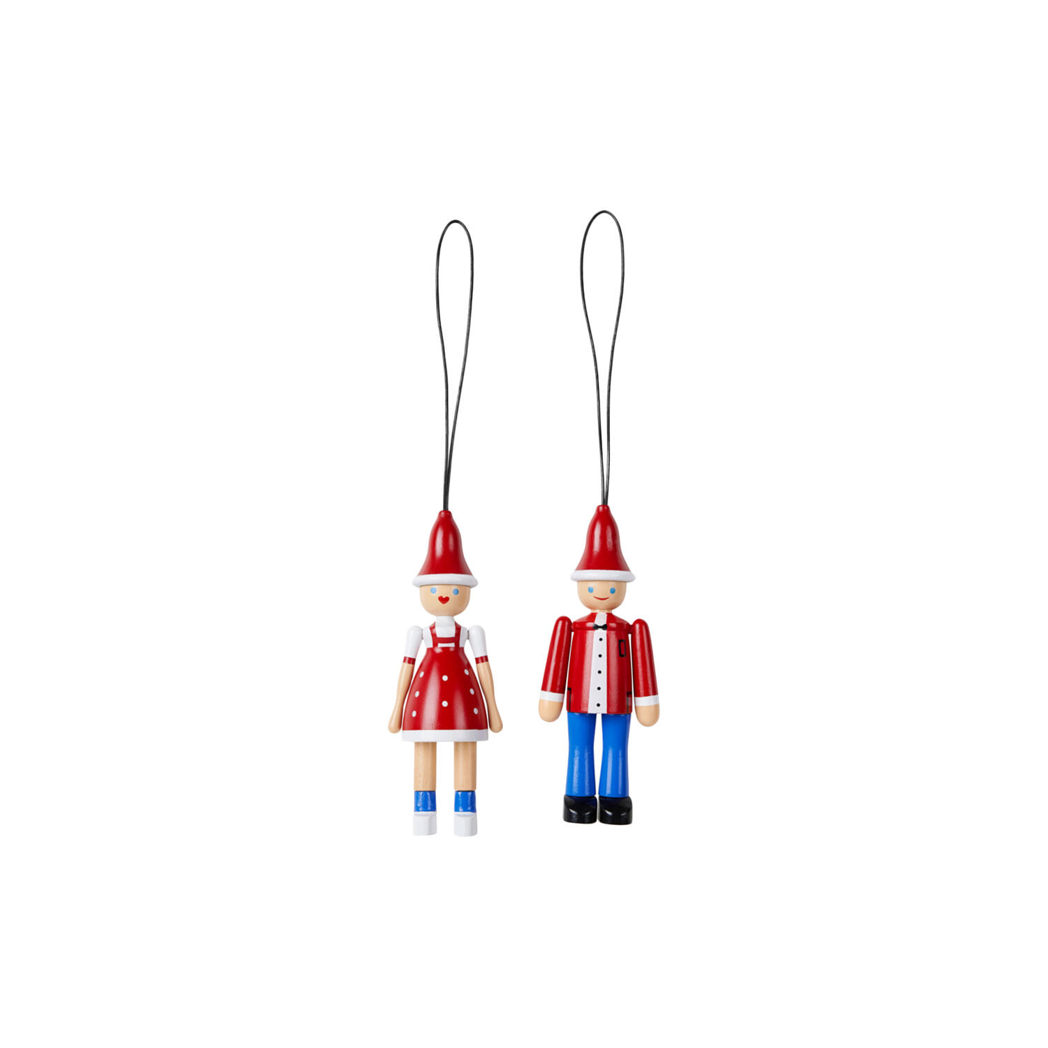 Julepynt Jule Ole & Jule Lise