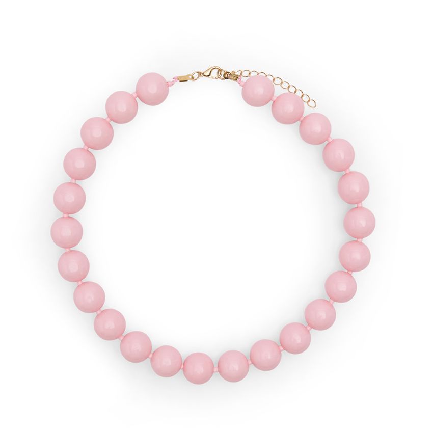 Manfield Roze kralenketting