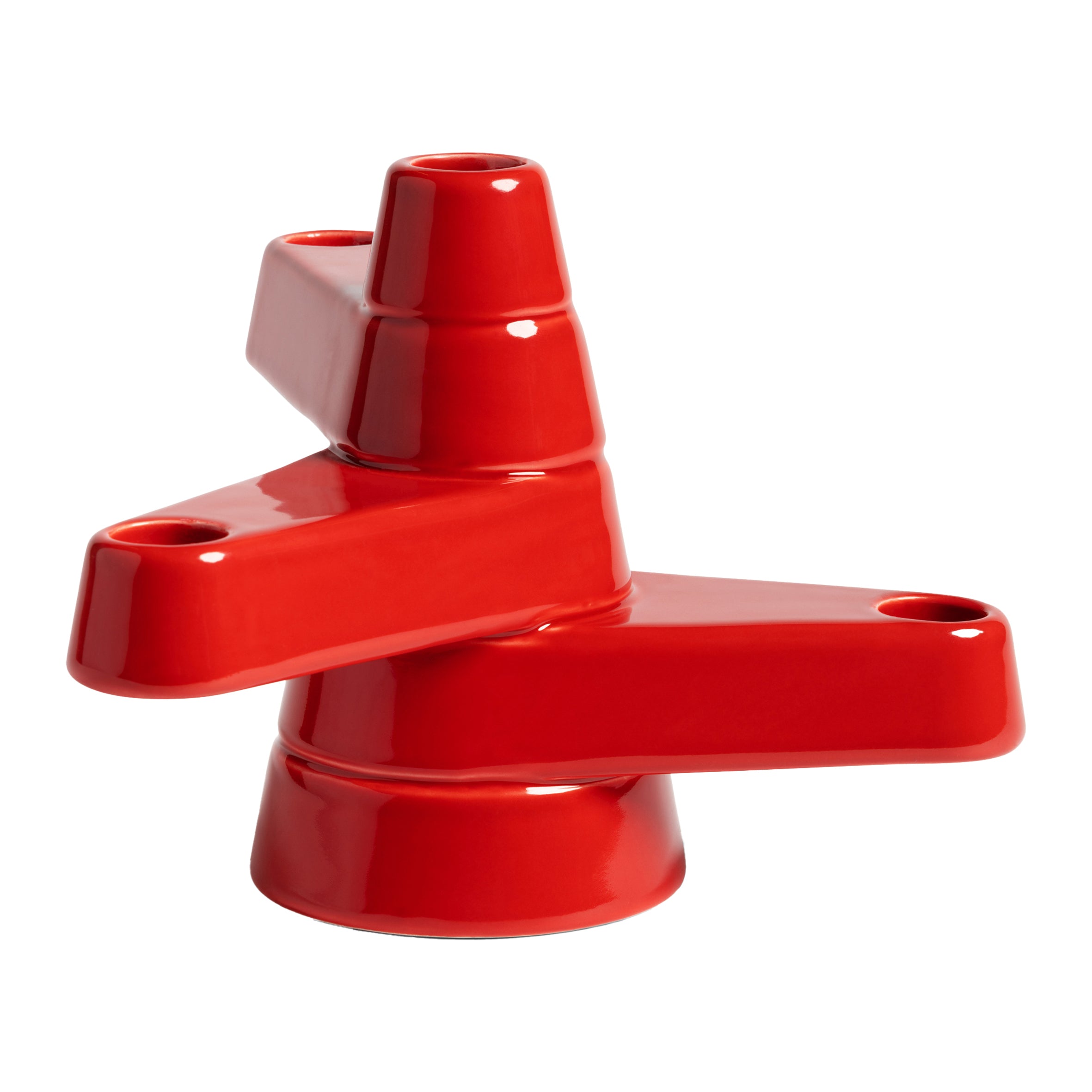 &k amsterdam Brute Kandelaar - Rood