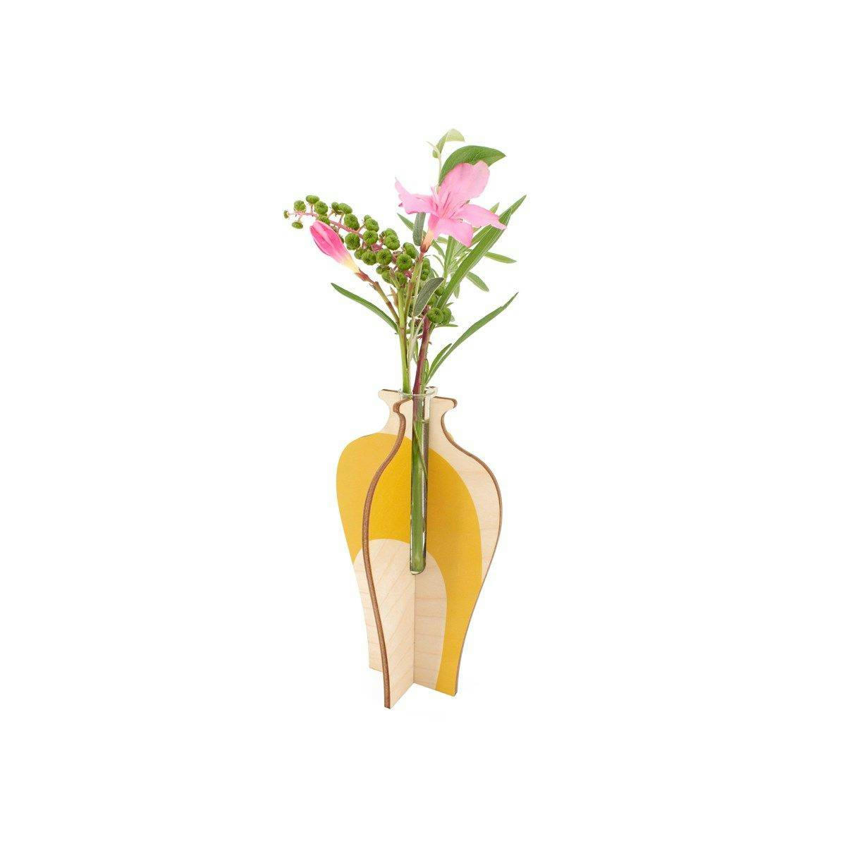 - Vase anamorphose Ming à assembler et éprouvette