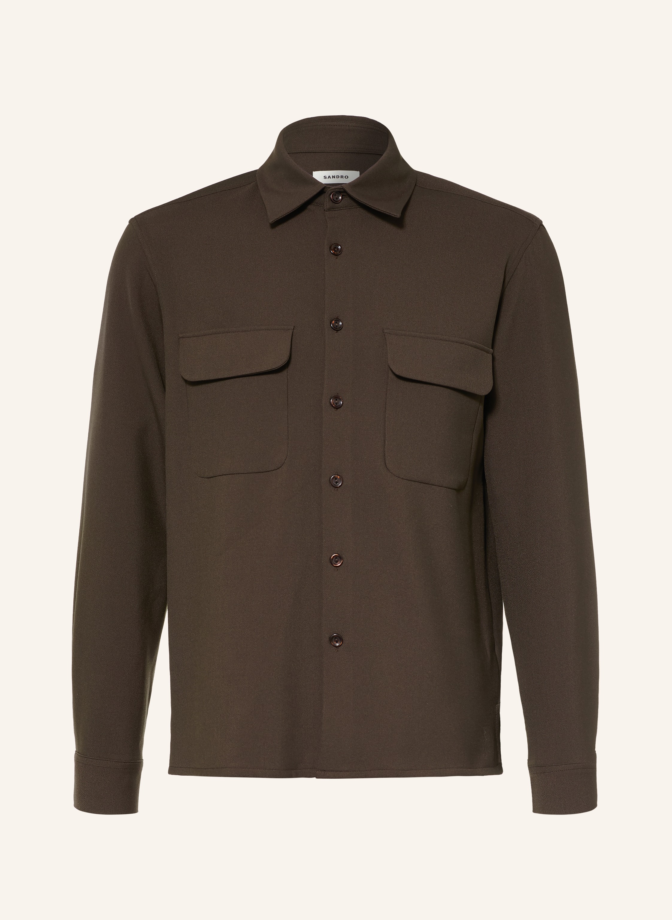 SANDRO Jersey-Overshirt