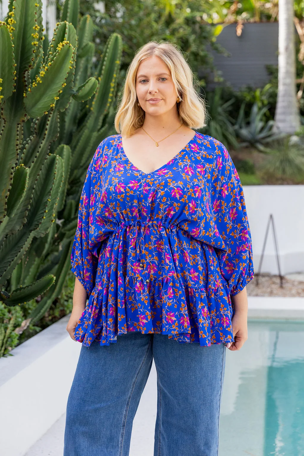 Brooklyn Top in Winter Blooms