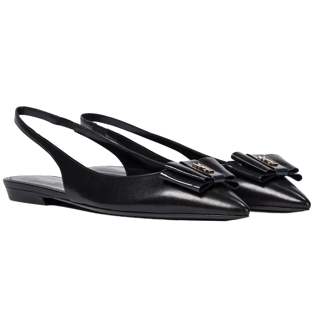 YSL Saint Laurent Bow With Dewheels