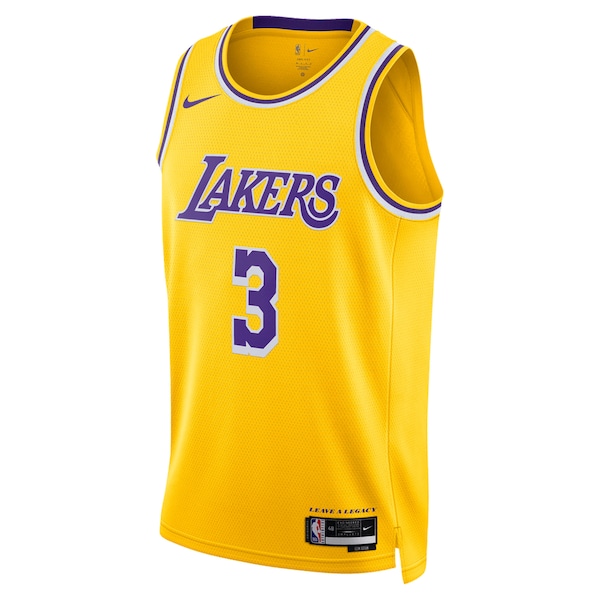 Anthony Davis Los Angeles Lakers Nike Unisex Swingman Jersey - Icon Edition - Gold