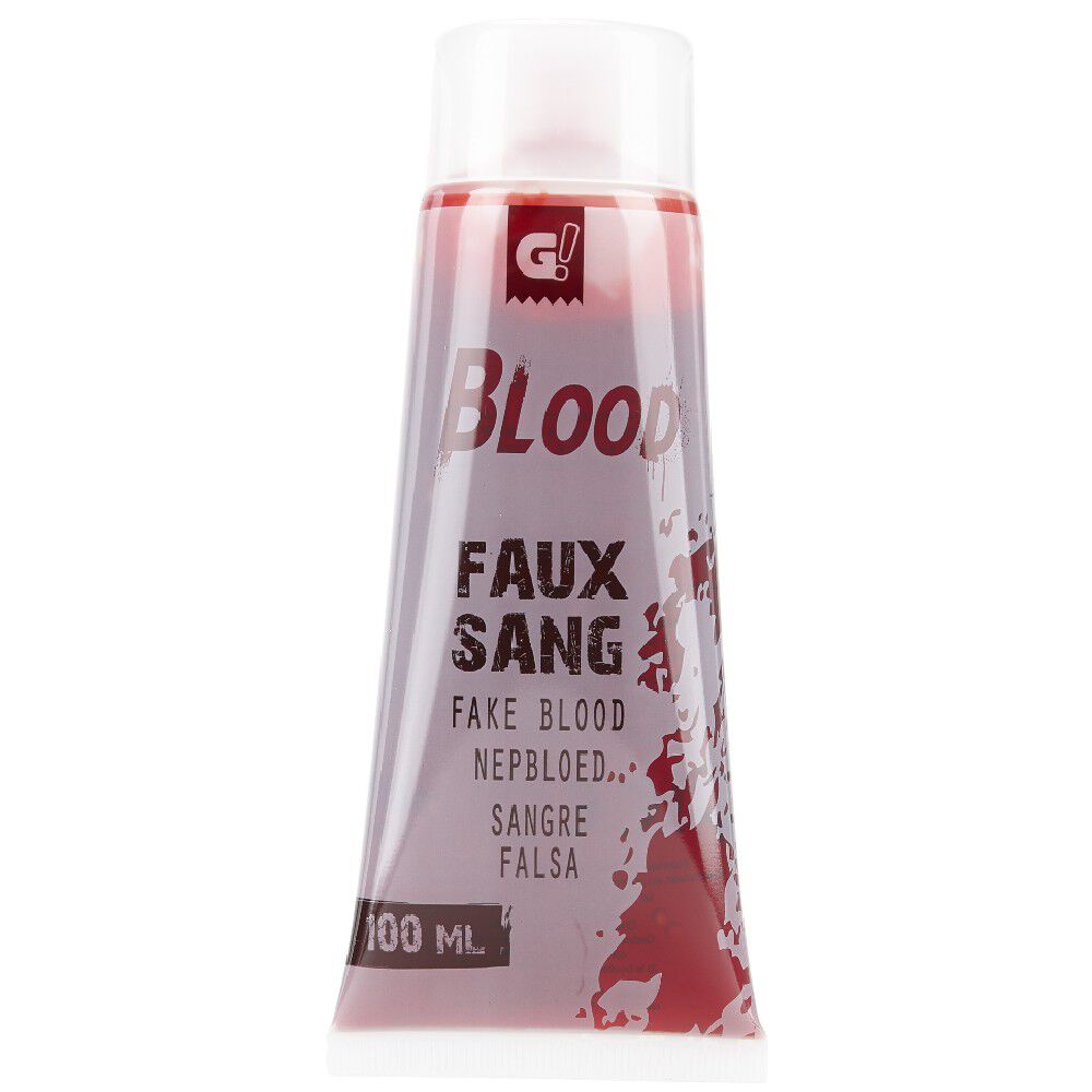 Tube de faux sang Halloween 100 ml