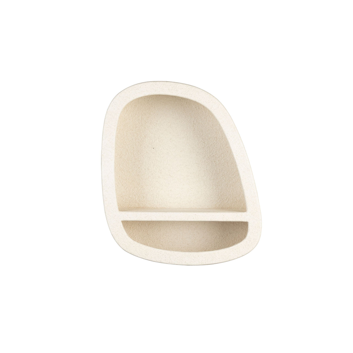 Dutchbone Veda Wandkast 1 Plank Laag Gerecycled marmer Beige