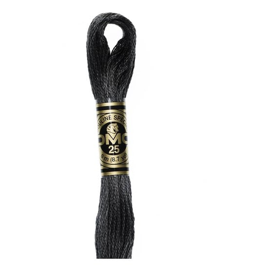 DMC Grey Mouline Special 25 Cotton Thread 8m (3799)