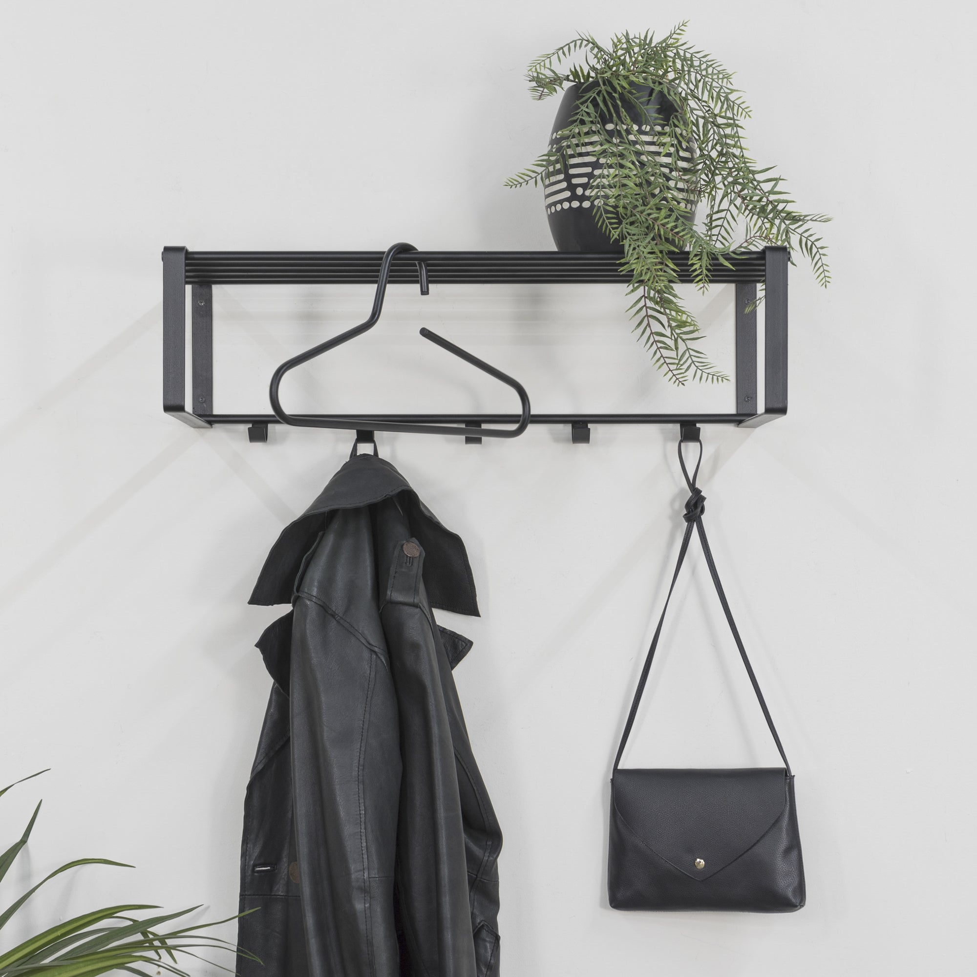 Spinder Design Rex 2 Wandkapstok - Zwart